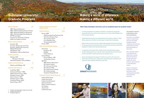 quinnipiac graduate programs|More.